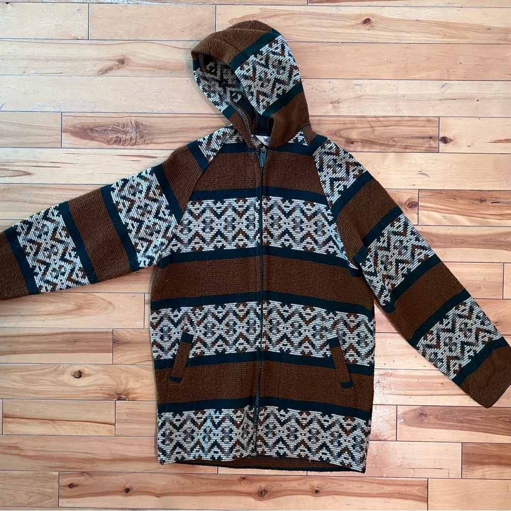 70’s Vintage Woolrich zip up hooded jacket